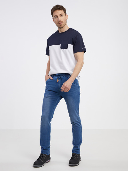 Sam 73 Pantaloni din denim pentru bărbați SAM 73 Gandalf Blue