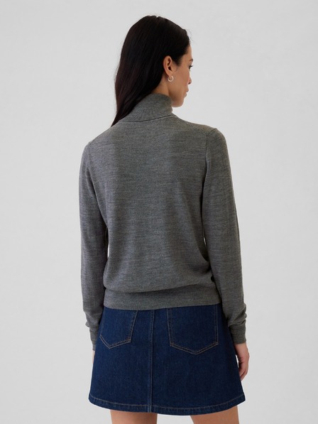 GAP Pulover lână merino cu guler înalt