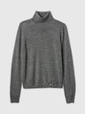 GAP Pulover din lână Merino cu guler rulat GAP