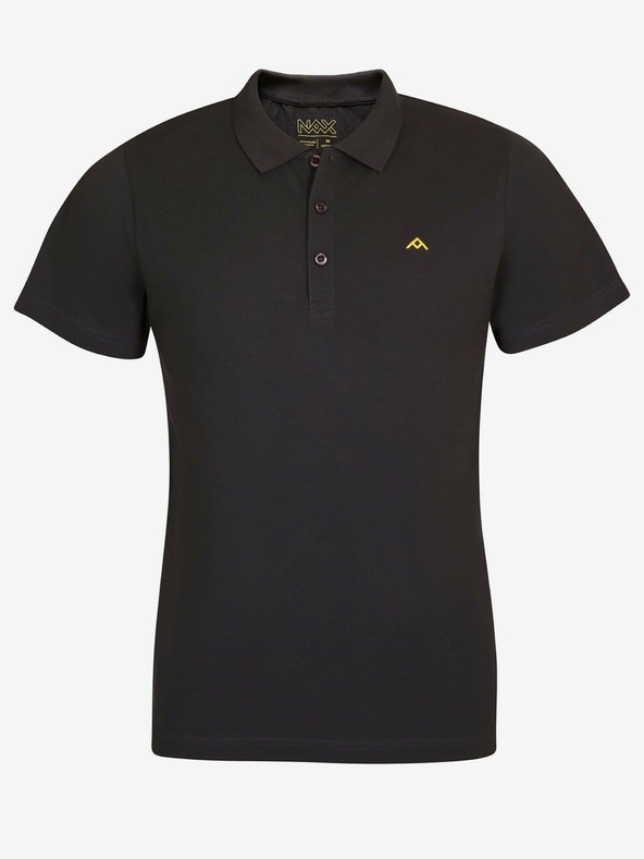 NAX Tricou polo gri închis pentru bărbați NAX CUGAM