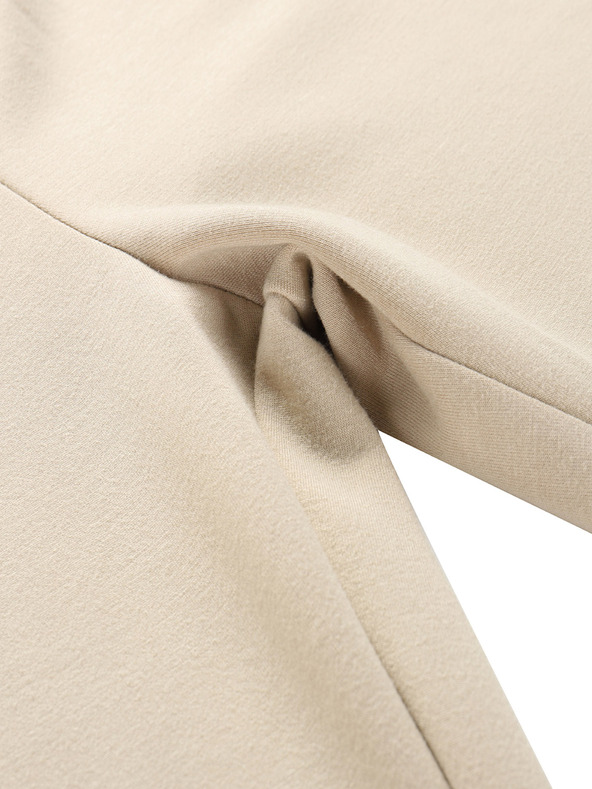 NAX Pantaloni pentru femei maro deschis NAX Lacera