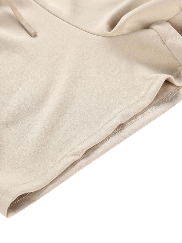 NAX Pantaloni scurți NAX Meneda pentru femei, maro deschis