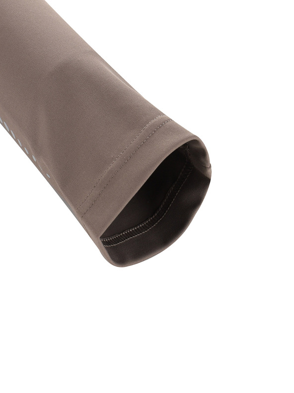 ALPINE PRO Jambiere sport pentru femei ALPINE PRO MARDA maro