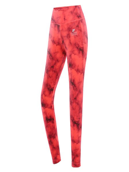 ALPINE PRO Jambiere sport pentru femei ALPINE PRO MARDA roz