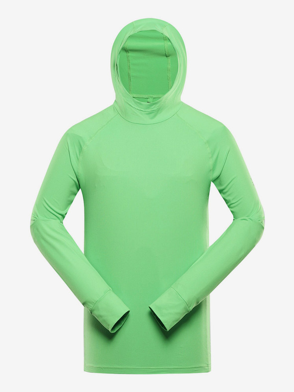 ALPINE PRO Tricou cu uscare rapidă Alpine Pro Izar verde pentru bărbați