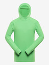 ALPINE PRO Tricou cu uscare rapidă Alpine Pro Izar verde pentru bărbați