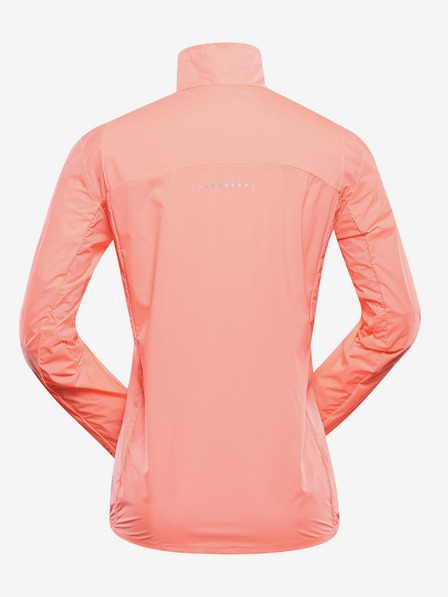 ALPINE PRO Jachetă ultraușoară de femei cu dwr ALPINE PRO SPINA neon salmon