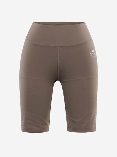 ALPINE PRO Jambiere scurte pentru femei ALPINE PRO GARELA nuc