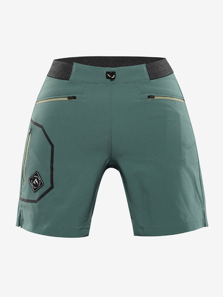ALPINE PRO Pantaloni scurți de exterior pentru femei ALPINE PRO ZAMBA myrtle