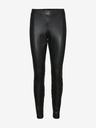 Vero Moda Jambiere skinny din piele negre pentru femei VERO MODA Gaya