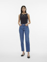 Vero Moda Blugi mom fit albaștri pentru femei Vero Moda Tessa