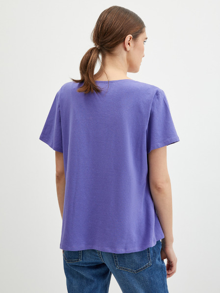 Orsay Tricou basic violet pentru femei ORSAY