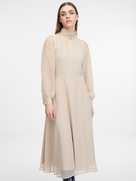 Orsay Rochie midi de dama bej ORSAY