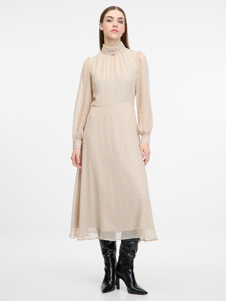 Orsay Rochie midi de dama bej ORSAY
