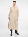 Orsay Rochie midi de dama bej ORSAY