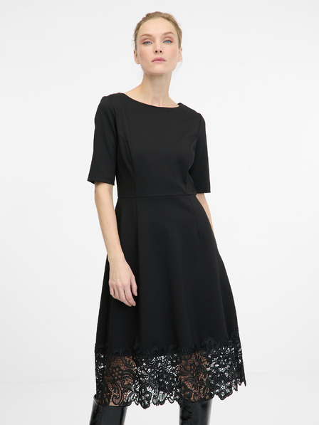 Orsay Rochie de damă neagră ORSAY