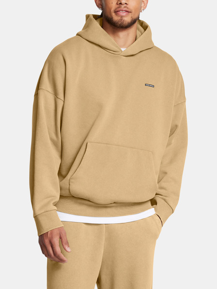 Under Armour Hanorac pentru bărbați Under Armour UA Icon HWT Flc Wash OS Hood-BRN
