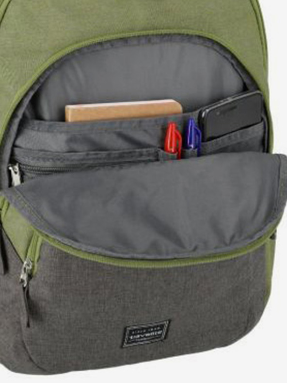 Travelite Rucsac Travelite Basics verde Melange verde/gri