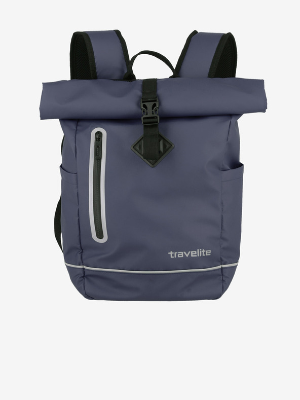 Travelite Rucsac Travelite Basics Roll-up Plane albastru închis