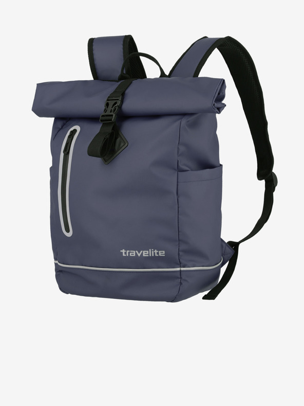 Travelite Rucsac Travelite Basics Roll-up Plane albastru închis