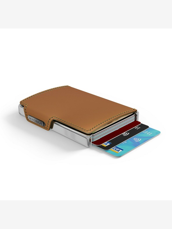 Mondraghi Portofel din piele maro Mondraghi Elegance