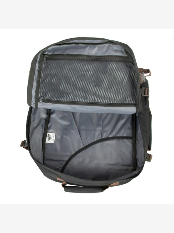 CabinZero Rucsac CabinZero Classic Sand maro și negru (36L)