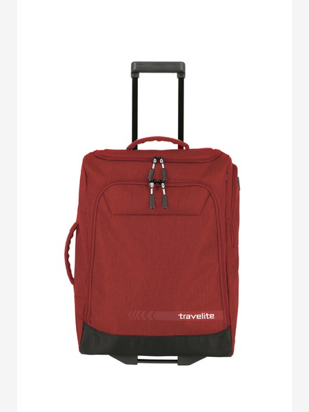 Travelite Geantă Travelite Kick Off Wheeled Duffle S - Roșu