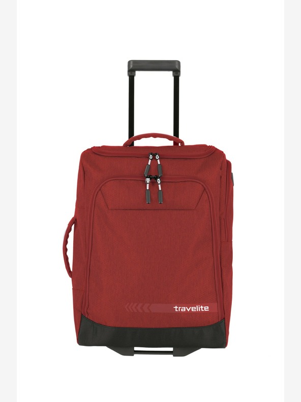 Travelite Geantă Travelite Kick Off Wheeled Duffle S - Roșu