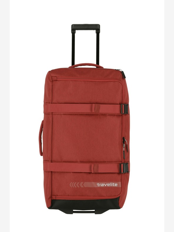 Travelite Geantă Travelite Kick Off Wheeled Duffle L - Roșu