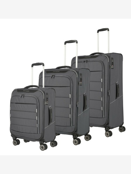 Travelite Travelite Skaii 4w Travel Duffle Set S,M,L - Gri