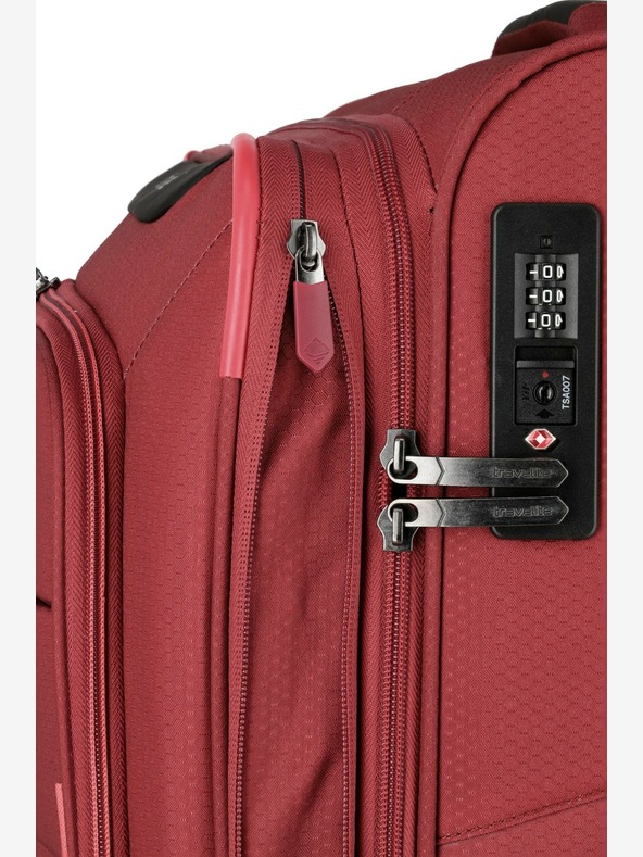 Travelite Travelite Skaii 4w S,M,L - Roșu