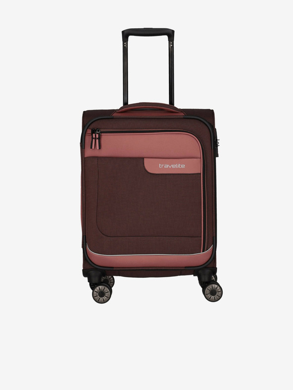 Travelite Geantă de călătorie Travelite Viia 4w S roz și maro