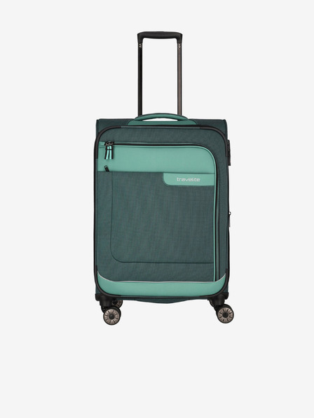 Travelite Valiză Travelite Viia 4w M verde