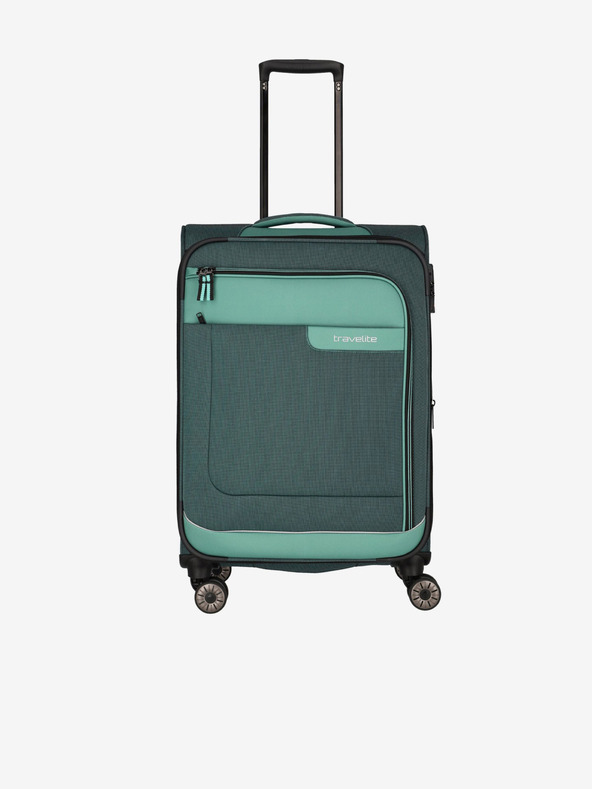 Travelite Valiză Travelite Viia 4w M verde