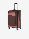 Travelite Travelite Viia 4w L roz și maro
