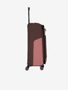 Travelite Travelite Viia 4w L roz și maro