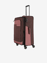 Travelite Travelite Viia 4w L roz și maro