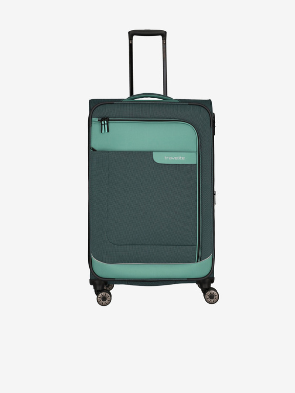 Travelite Valiză Travelite Viia 4w L verde