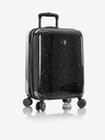 Heys Black Patterned Travel Suitcase Heys Black Leopard S