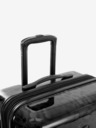 Heys Black Patterned Travel Suitcase Heys Black Leopard S