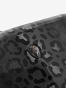 Heys Black Patterned Travel Suitcase Heys Black Leopard S