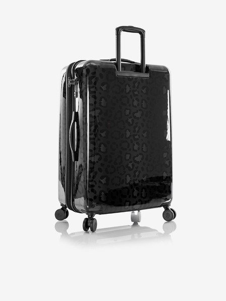 Heys Valiză de călătorie cu model negru Heys Black Leopard L