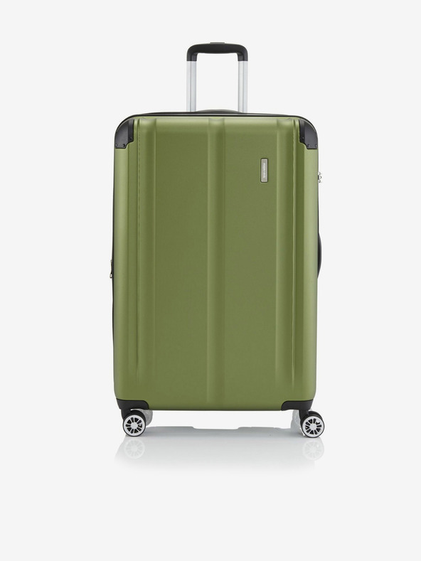 Travelite Valiză de călătorie Travelite City 4w L verde