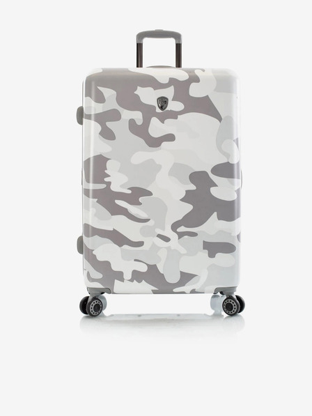 Heys Valiză de călătorie cu model gri Heys White Camo L