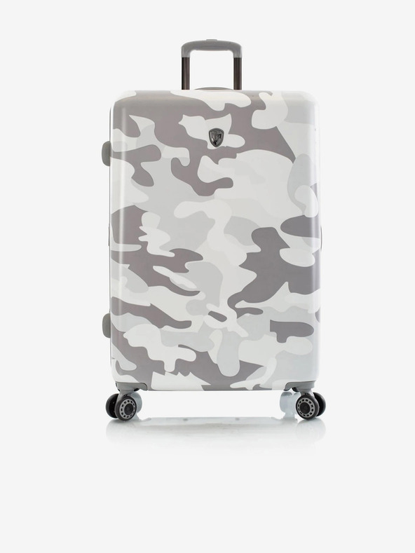 Heys Valiză de călătorie cu model gri Heys White Camo L