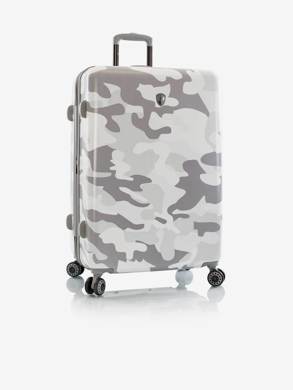 Heys Valiză de călătorie cu model gri Heys White Camo L