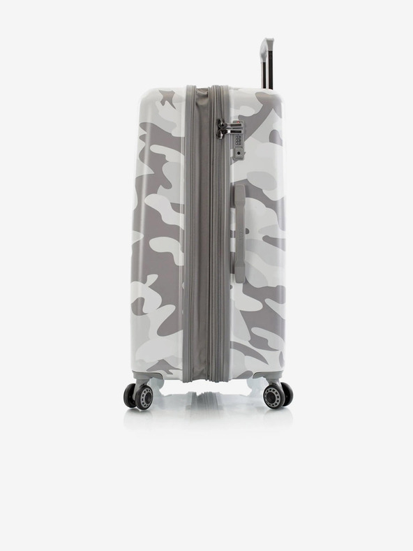 Heys Valiză de călătorie cu model gri Heys White Camo L