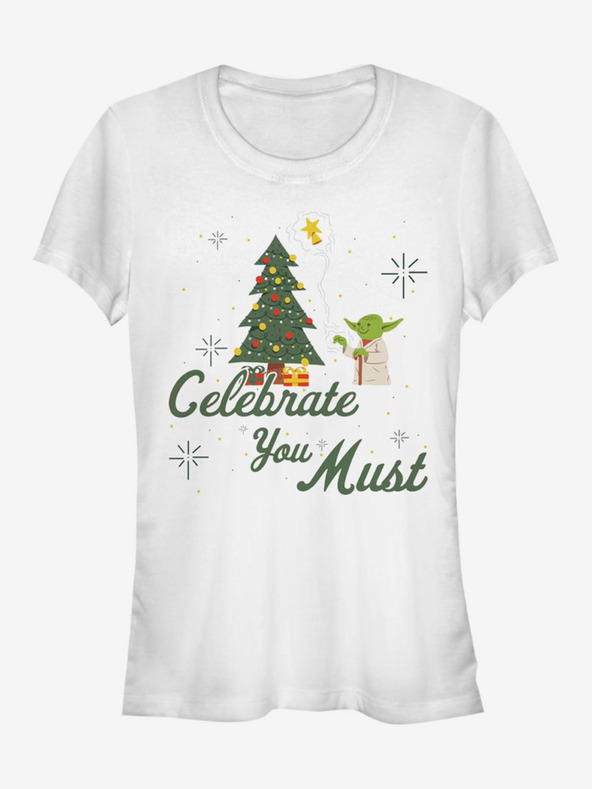 ZOOT.Fan Mr. Yoda - Celebrate You Must ZOOT. FAN Star Wars - Tricou pentru femei