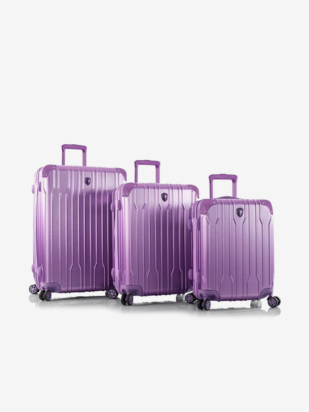 Heys Set de trei valize de călătorie Heys Xtrak S,M,L de culoare mov