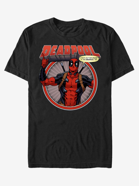 ZOOT.Fan Tricou negru pentru bărbați ZOOT.Fan Marvel Deadpool Chump